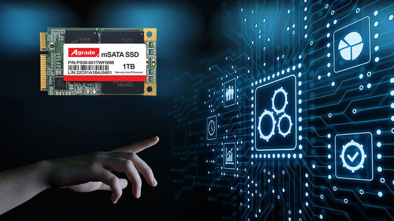Agrade睿達(dá)工業(yè)級(jí)mSATA 1TB SSD測(cè)評(píng)